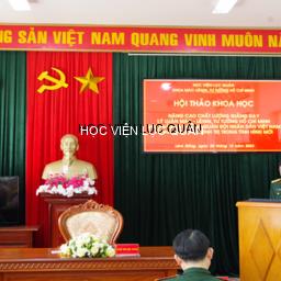 Đẩy mạnh thi đua lập thành tích chào mừng kỷ niệm 63 năm Ngày truyền thống Khoa Mác - Lênin, tư tưởng Hồ Chí Minh